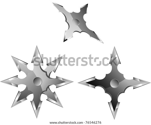 Ninja Vector Stock Vector (Royalty Free) 76546276 | Shutterstock