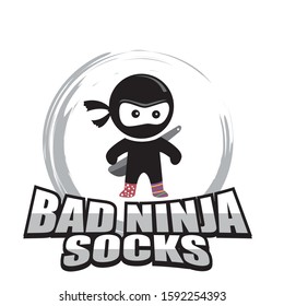 ninja vector design and mascot art