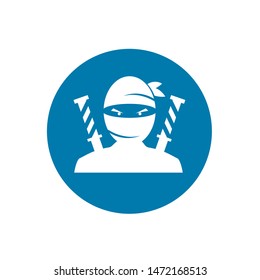 Ninja vector icon, Ninja concept can be used web and mobile