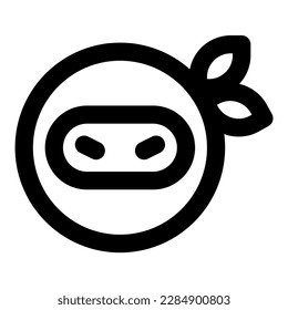 ninja vector icon illustration asset