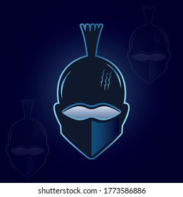 Plantilla de diseño del logotipo vectorial Ninja. Diseño de mascota Ninja Gaming.