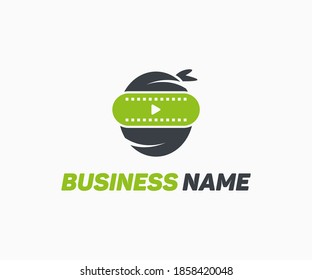 Ninja Virtual Reality Vector Logo Icon Design