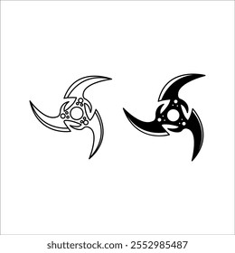 ninja war tools to fight the enemy.