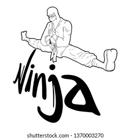 Ninja warrior draw