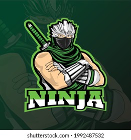 Ninja warrior mascot design
esport logo