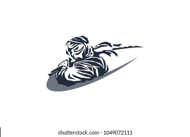 Ninja Warrior Vector