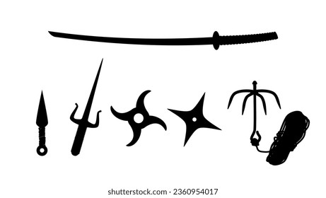 Ninja Weapon Accessory, high quality vector