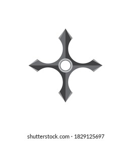 ninja weapons vector logo and symbol 