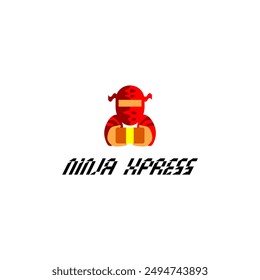 NINJA XPRESS LOGO. FAST SHIPPING POST COMPANY