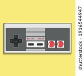 Nintendo controller game vector art 