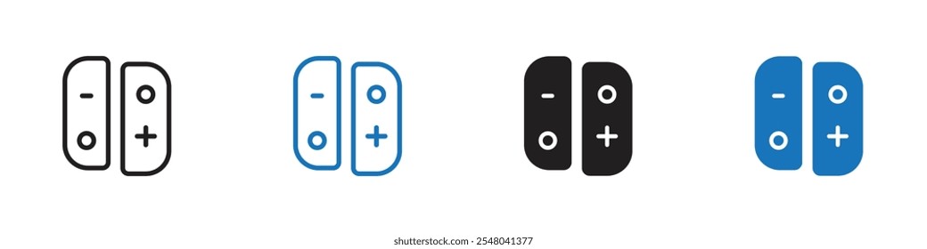 Conjunto de Vectores de iconos de Nintendo