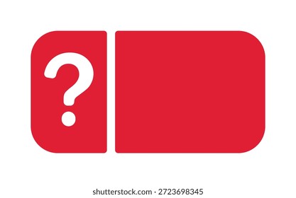 Logotipo de Nintendo con signo de interrogación sobre fondo rojo.