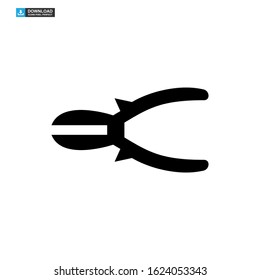 nippers icon isolated sign symbol vector illustration - high quality black style vector icons
