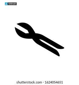nippers icon isolated sign symbol vector illustration - high quality black style vector icons

