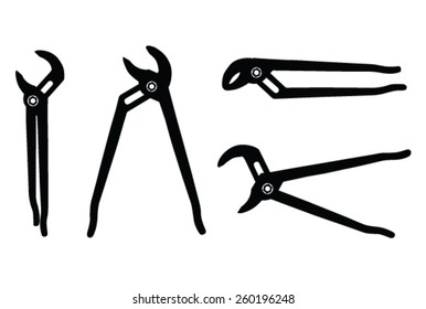 nippers vector illustration