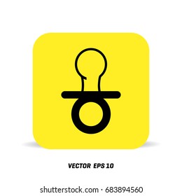 Nipple flat icon