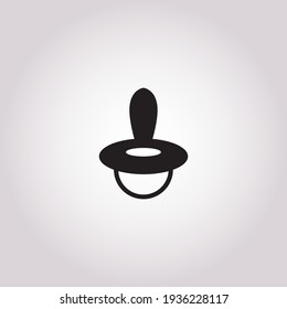Icono plano de pezón. Símbolo de esquema único de alta calidad de feliz cumpleaños para diseño web o aplicación móvil. Señales de línea delgada de vacaciones para el logo de diseño, tarjeta de visita, etc. Esquema del logo de la celebración