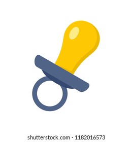 Nipple icon. Flat illustration of nipple vector icon for web design