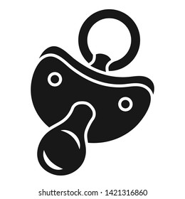 Nipple icon. Simple illustration of nipple vector icon for web design isolated on white background
