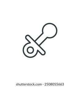 Nipple icon, nipple vector illustration