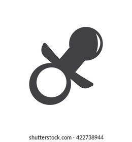 Nipple icon Vector Illustration on the white background.