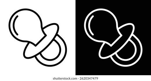 Vector del icono del pezón para el Web y el App móvil. Símbolo aislado.