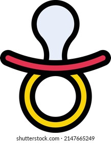 nipple Vector illustration on a transparent background. Premium quality symbols. Stroke vector icon for concept and graphic design.