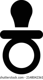nipple Vektorgrafik auf transparentem Hintergrund. Symbole in Premium-Qualität. Glyphen Vektorsymbol für Konzept und Grafikdesign.