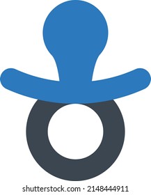 ilustración de nipple Vector en un fondo transparente. Símbolos de calidad premium. Icono vector glifos para concepto y diseño gráfico.