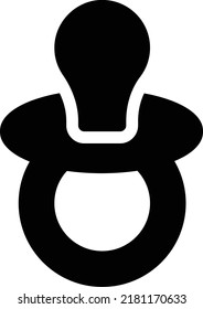 nipple Vector illustration on a transparent background.Premium quality symbols.Glyphs vector icon for concept and graphic design.