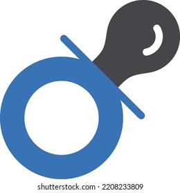 ilustración de nipple Vector en un fondo transparente. Símbolos de calidad premium. Iconos vectoriales de glifos para diseño de conceptos y gráficos. 
