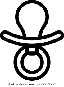 nipple Vector illustration on a transparent background. Premium quality symbols. Stroke vector icon for concept and graphic design.