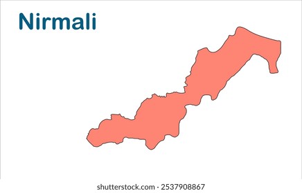 Nirmali subdivision map ,Supaul District, Bihar State, Republic of India, Government of Bihar, Indian territory, Eastern India, politics, village, tourism