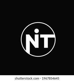 NIT Initial letters monogram of company name. NIT company logo.