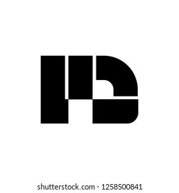 nitial Letter LD Logo Template Design