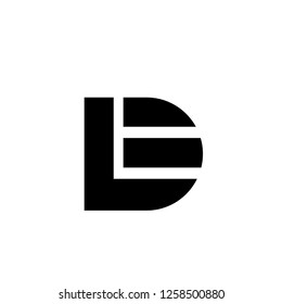 nitial Letter LD Logo Template Design