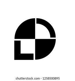nitial Letter LD Logo Template Design