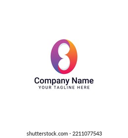 nitials S logo design. Initial Letter Logo. Innovative high tech logo template.
