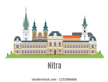 Nitra, City In Western Slovakia. Famouse Places