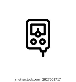 Nitrate Icon - Flat Style Vector Illustration