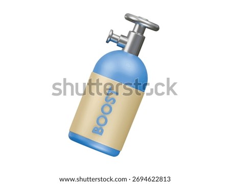  nitro boost icon 3d illustration render