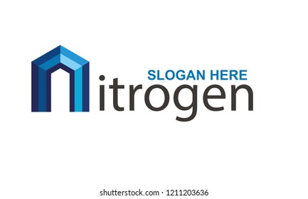Nitrogen icon. Vector illustration