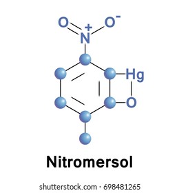 Nitromersol is a mercury-containing organic compound that is primarily used as an antiseptic and disinfectant, it is in use as a preservative for vaccines and antitoxins