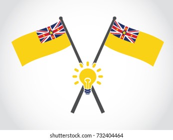 Niue Emblem Bright Idea