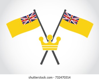 Niue Emblem Crown