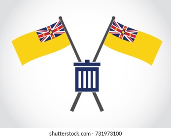 Niue Emblem Dump City