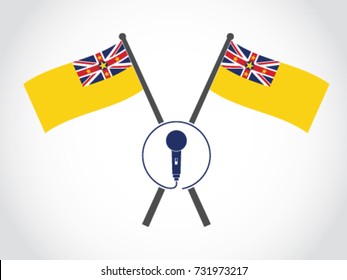 Niue Emblem Singer Vocal