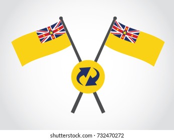 Niue Emblem Synchronize