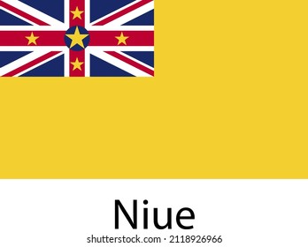 NIUE FLAG DESIGN FOR SOCIAL MEDIA AND PRINT MEDIA.