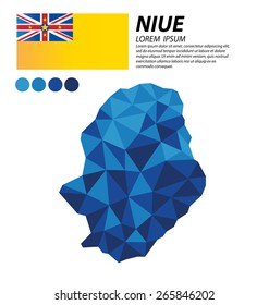 Niue geometric concept design